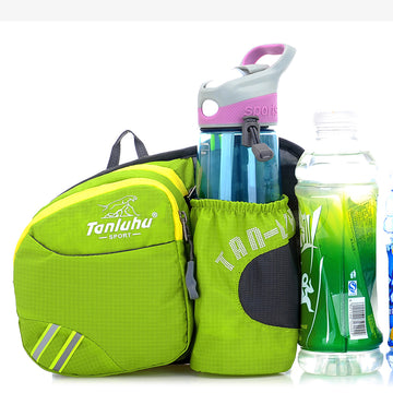 Waist Pack With Bottle Holder Travel Cycling Fanny Pack dog walking